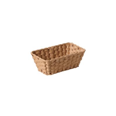Brotkorb APS "TWIRL", braun, B:16,2cm H:10cm L:26,5cm, Polyprophylen (PP), Lebensmittelaufbewahrungsbehälter, Brotkorb, mit Edelstahldraht