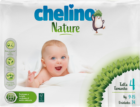 Chelino Windeln 9-15 34 Einheiten