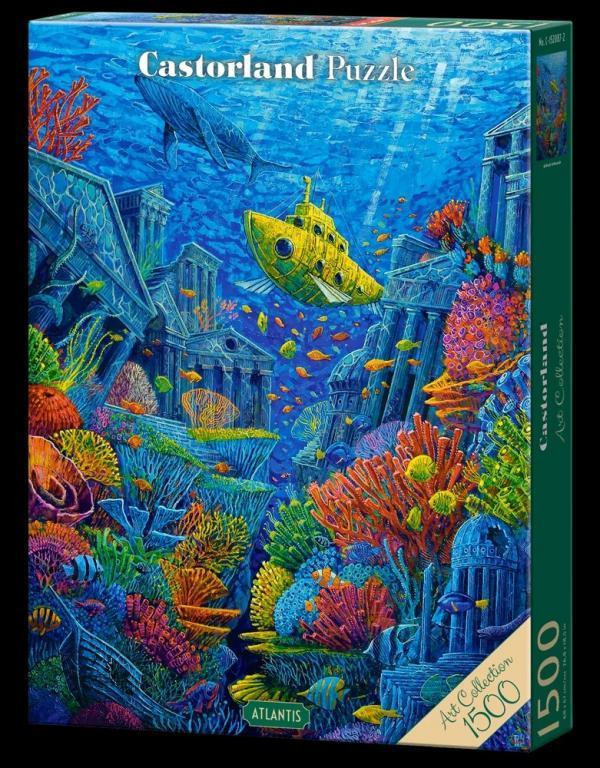 Castorland Puzzel Atlantis met 1500 stukjes