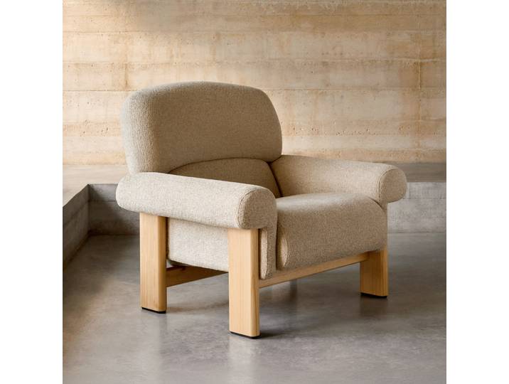Kave Home Fauteuil Cabana Chenille - Beige