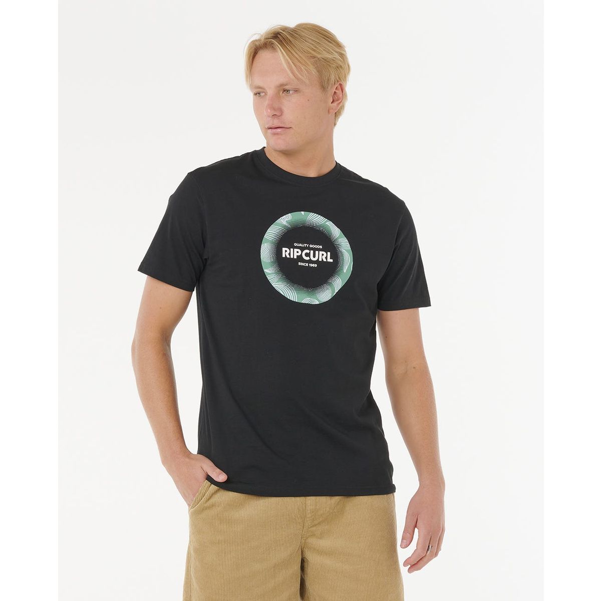 RipCurl Filter Tee black (0090) XS 0VYMTE_0090_XS
