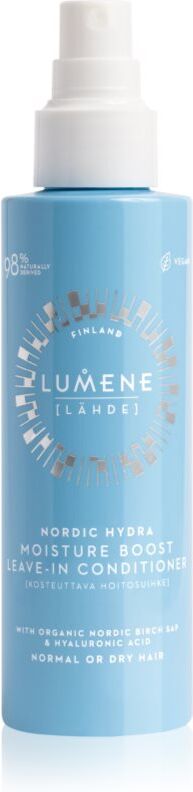 Lumene Nordic Hydra [LÄHDE] Moisture Boost après-shampoing sans rinçage en spray pour un effet naturel 150 ml