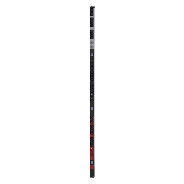 Bachmann BN0500 48,26cm 19Zoll PDU 1HE 24xC13 6xC19 6x Schutzkontakt Leistungsmessung Anschluss CEE (800.2402)