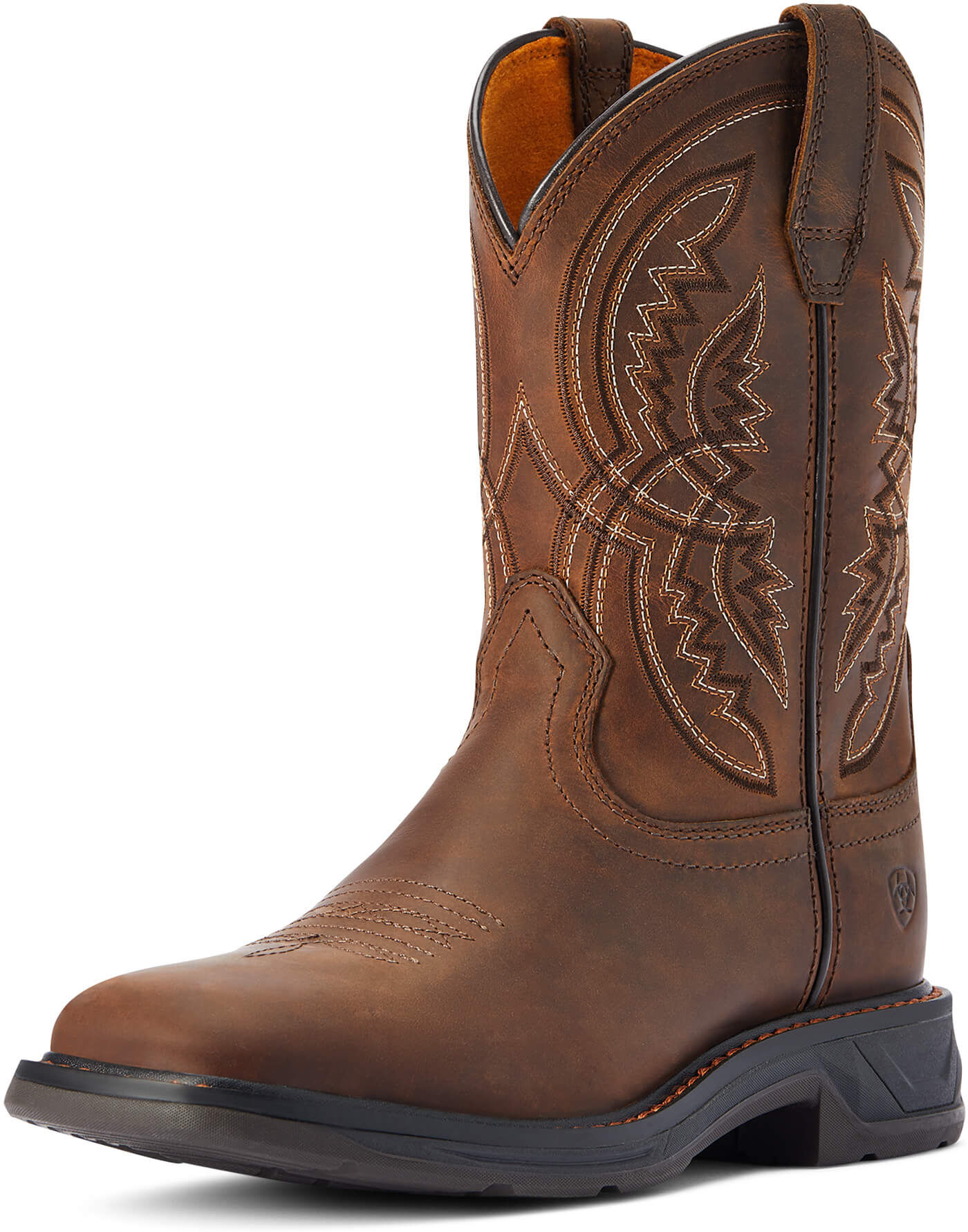 Kid's WorkHog XT Coil Western Boots in Dirt Roads, Size: 4 K B / Medium by Ariat