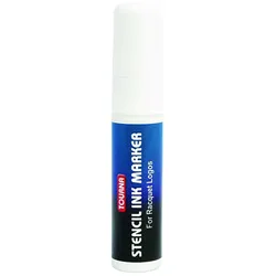 Tourna- Stencil Ink Marker Signierstift - weiß
