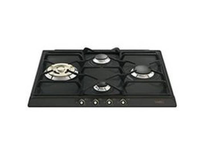 Cuisinière à gaz - Smeg - SR764AO - Intégré - 4 brûleurs - Anthracite - 1050W à 2200W