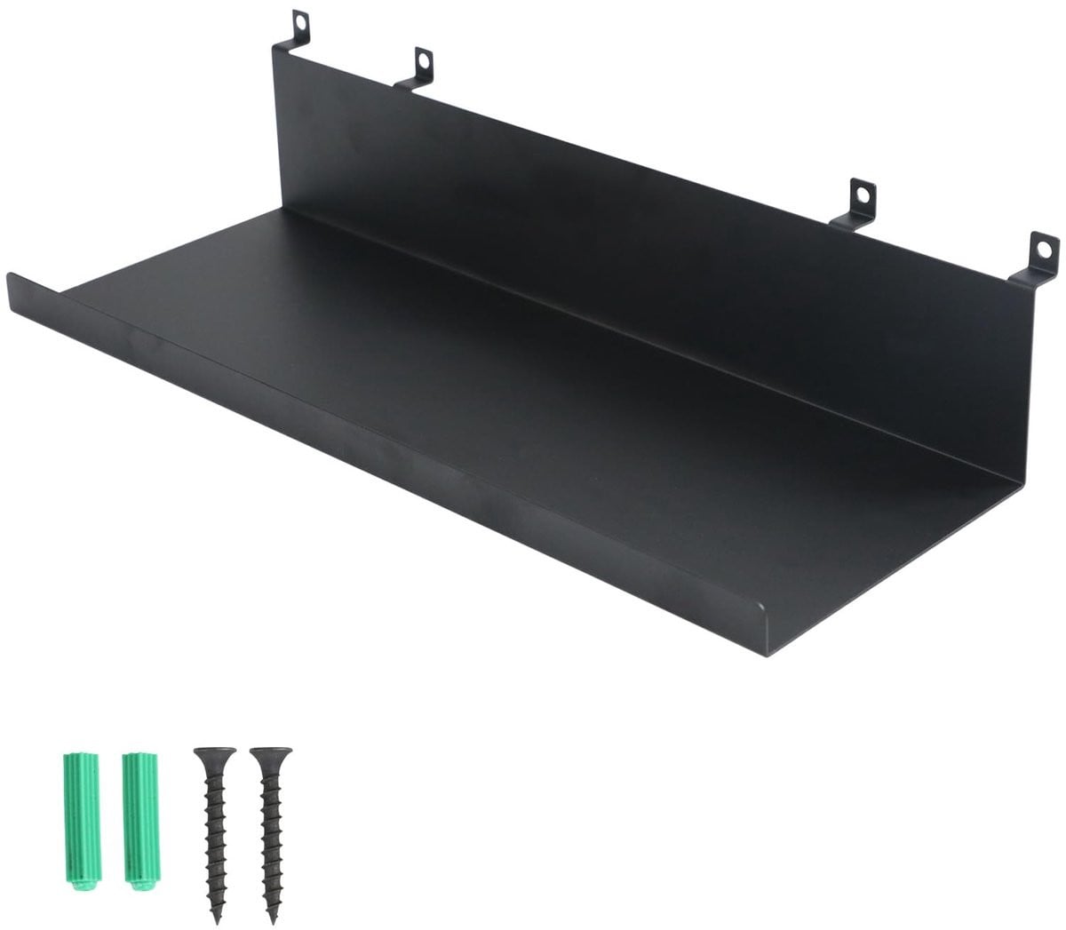 Merkloze metalen wandplank voor geluidsabsorberende panelen en decoratie