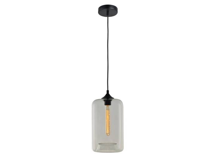 s.luce Hängelampe Cruet Klar Up (Hoch), Glas, Zylindrisch,Zylindrisch, E27, 17x30x17 cm, Lampen & Leuchten, Innenbeleuchtung, Hängeleuchten, Pendelleuchten