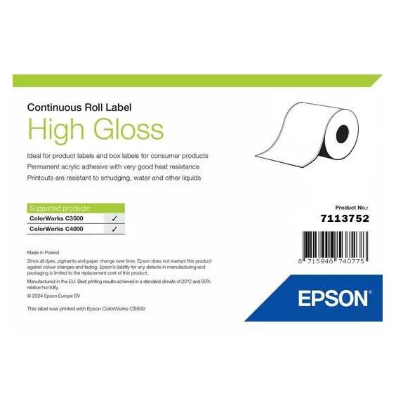 Epson High Gloss Label - Continuous (51 mm) (7113752)