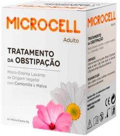 Microcell Adulto Tratamento da Obstipação 6 unidades