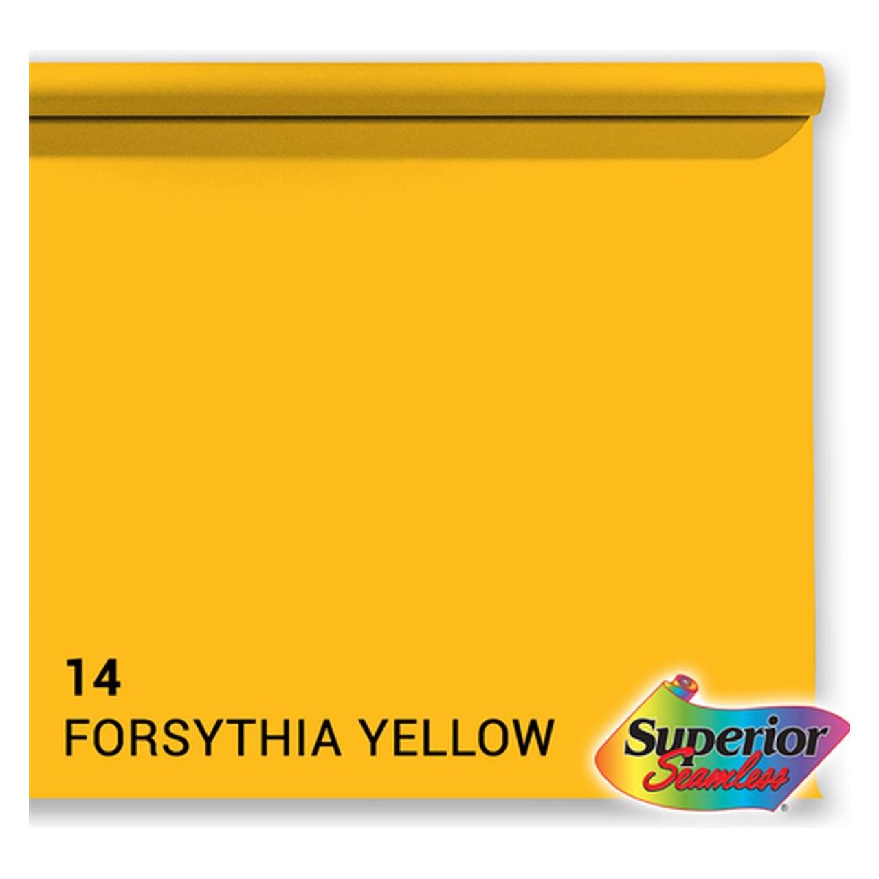Superior Achtergrond Rol Forsythia Yellow (nr 14) 1.35m x 11m (135 cm, 1100 cm) (SP-101214C)