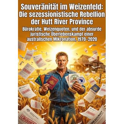 Souveränität im Weizenfeld: Die sezessionistische Rebellion der Hutt River Province, Taschenbuch von Tobias Lindholm, Epubli, 978-3-565-34280-8