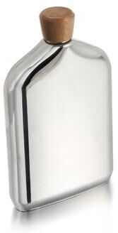 Nambe Vie Collection Flask - 8 Oz
