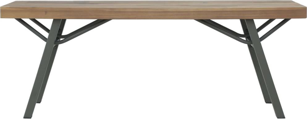 vidaXL Tuinbank van massief acaciahout, 120 cm