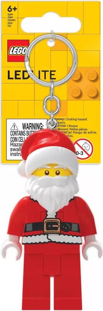 LEGO Sleutelhanger met zaklamp Kerstman