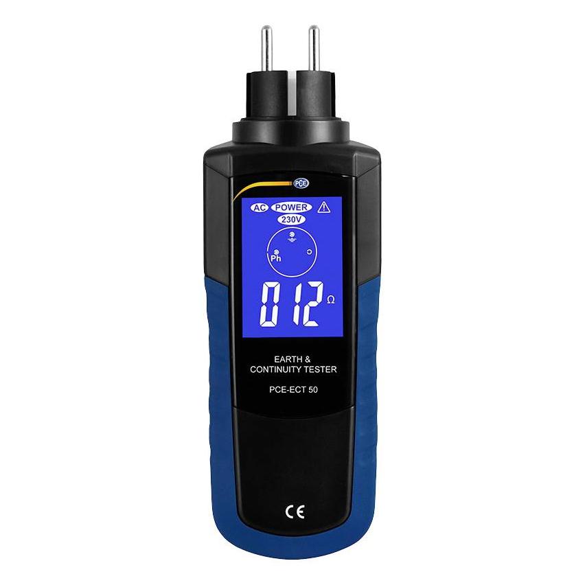 PCE Instruments Erdungsmesser (CAT III, Hand-Multimeter) (PCE-ECT 50)