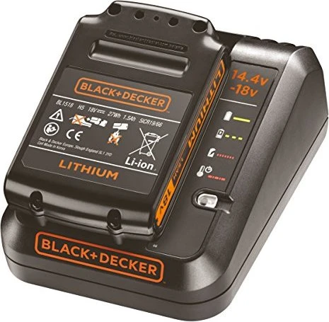 Black&Decker Akku-Ladegerät 1A 18V BDC1A15 + Akku 1,5AH 18V