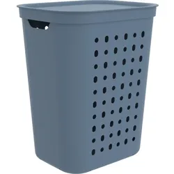 Rotho Wäschesammler "Jona" 55 l horizon blue