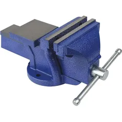 Mannesmann, Schraubstock + Zwinge, Industrie-Schraubstock 75 mm (90 mm)