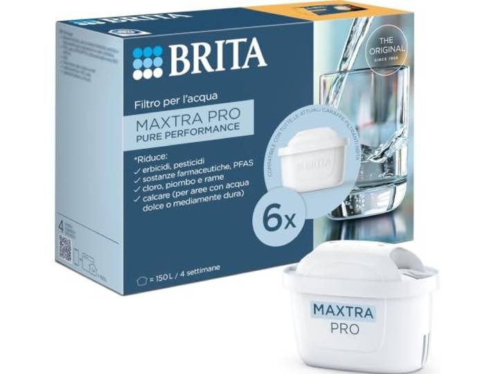 BRITA waterfilterpatroon MAXTRA PRO Pure Performance - 6 pack