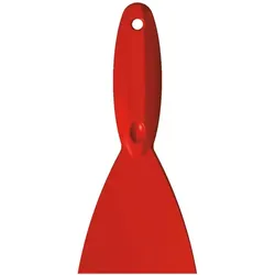 Spachtel Haug für den Lebensmittelbereich 11 cm breit rot rot, geeignet nach HACCP & lebensmittelecht
