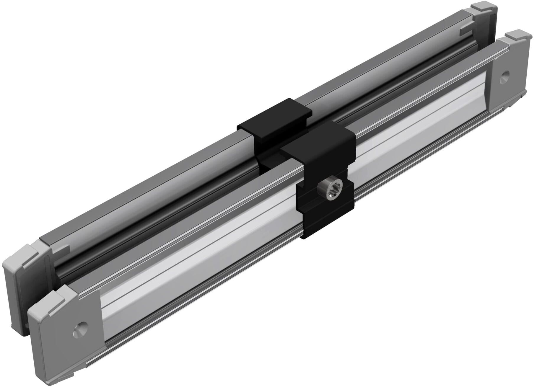 SL Rack Innenverbinder 86140-02 sw eloxiert Rail 40)