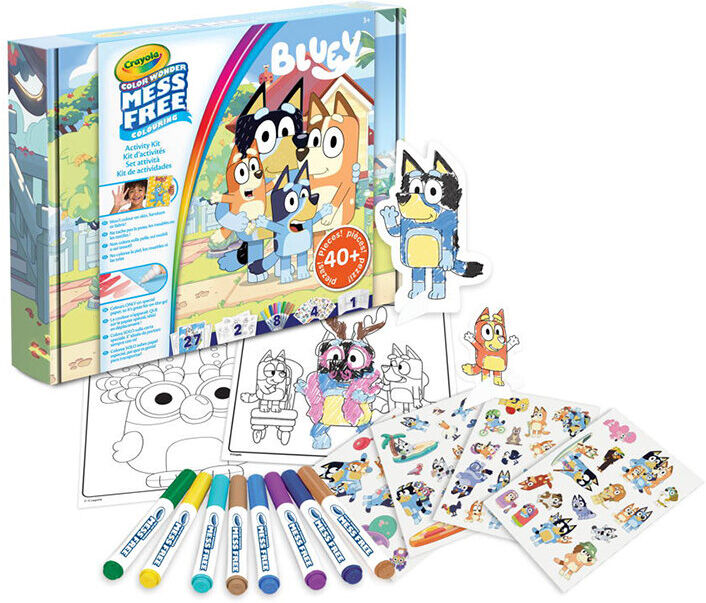 BRINQUEDO CRAYOLA COLOR WND SET BLUEY