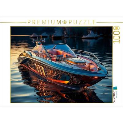 CALVENDO Puzzle Yachten - Traum von Unabhängigkeit | 1000 Teile Lege-Größe 64x48cm Foto-Puzzle für glückliche Stunden