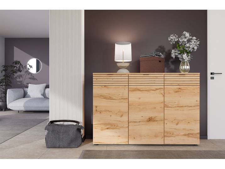Commode à chaussures 150cm Bois/Marron