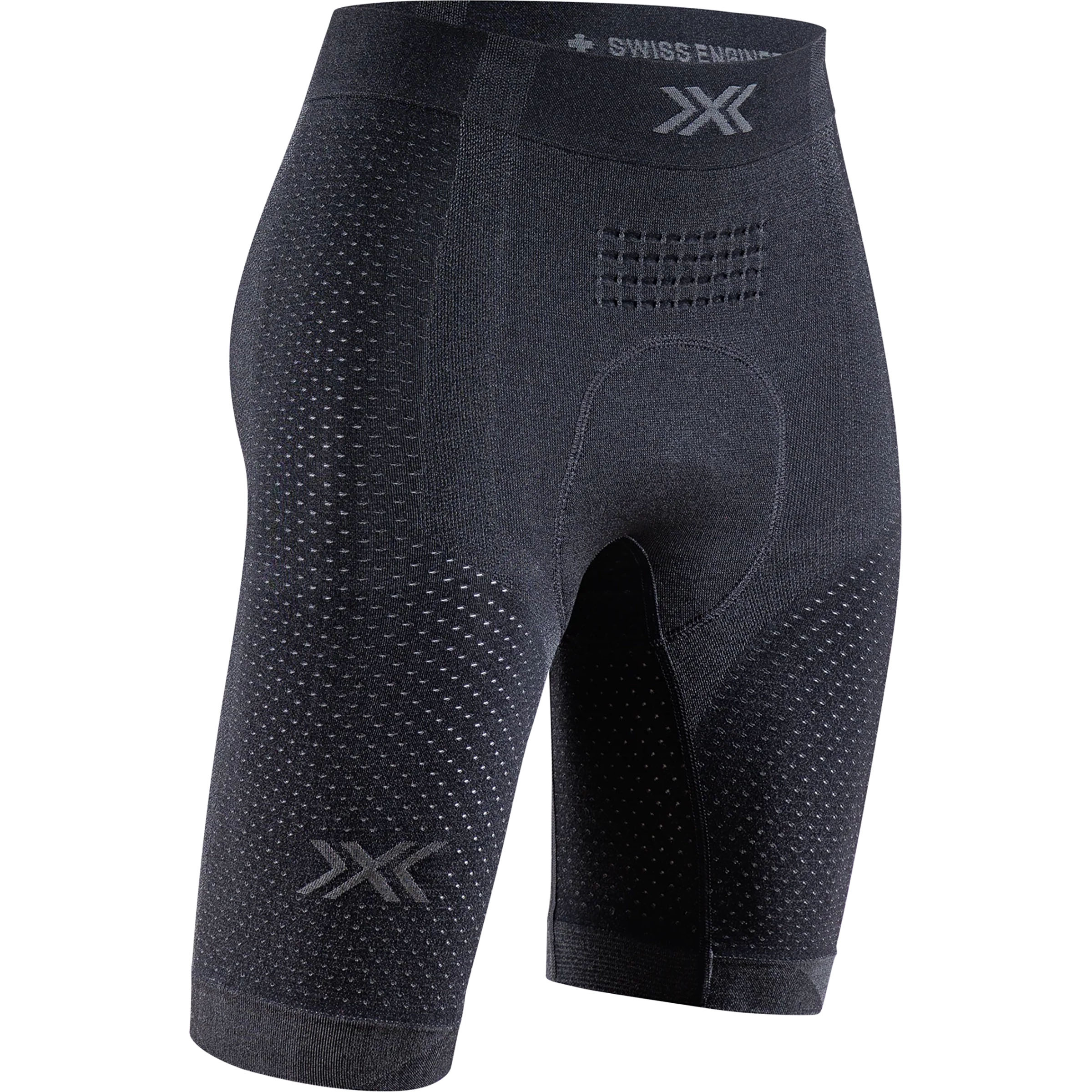 X-Bionic Xceed Ride mit Sitzpolster Damen Fahrradhose schwarz Größe XS Mountainbike Elastisch