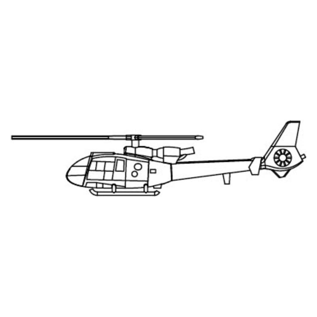 Trumpeter Gazelle Helicopter (06287)