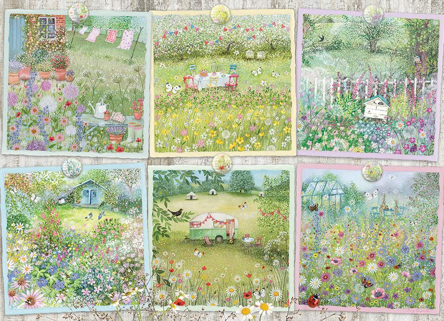 Cobble Hill Cottage Gardens Legpuzzel, 1000 stuks