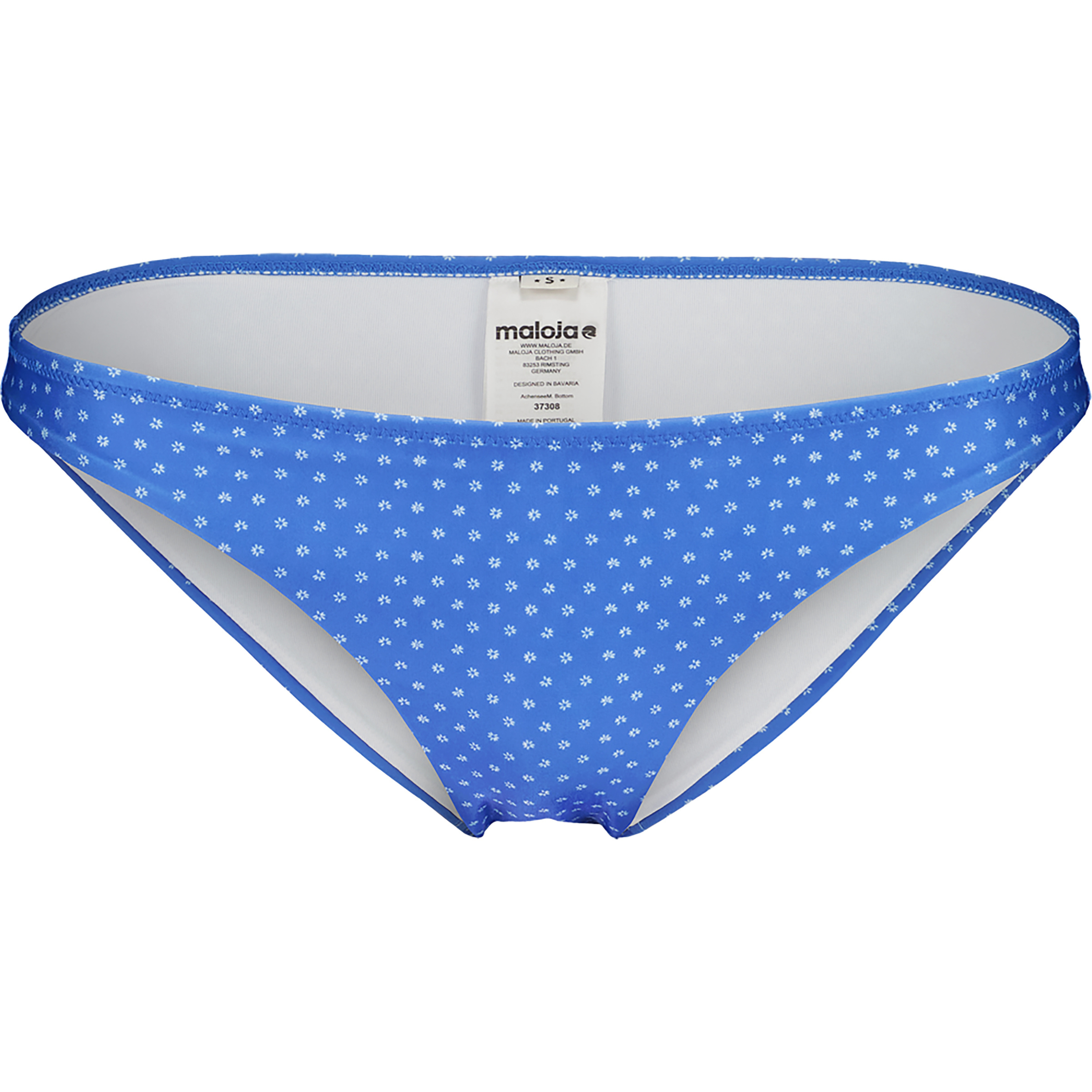 Maloja AchenseeM. Bikini Hose Damen Bikinis blau Größe S Lifestyle Elastisch