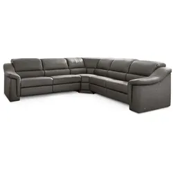 himolla Ecksofa Regensburg Leder Azuro