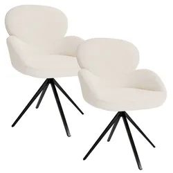 Drehstuhl Albano - Creme