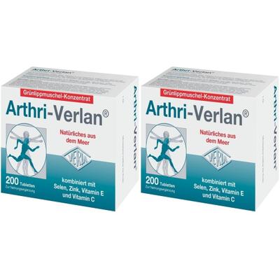 Arthri-Verlan zur Nahrungsergänzung Tabletten 2x 2x200 St