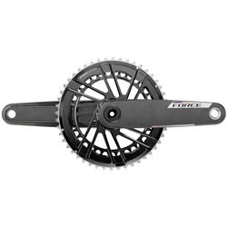 SRAM Force DUB Kurbel Carbon Road 2-fach E1 50-37 Zähne 165 mm