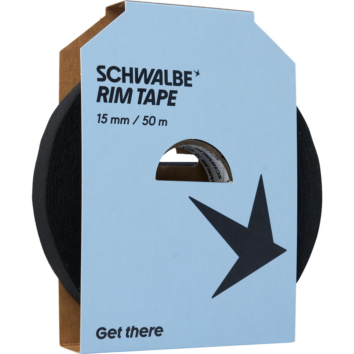 Schwalbe Hochdruckfelgenband 50 M/Rolle Textil, Selbstklebend 15mm SB880002.01