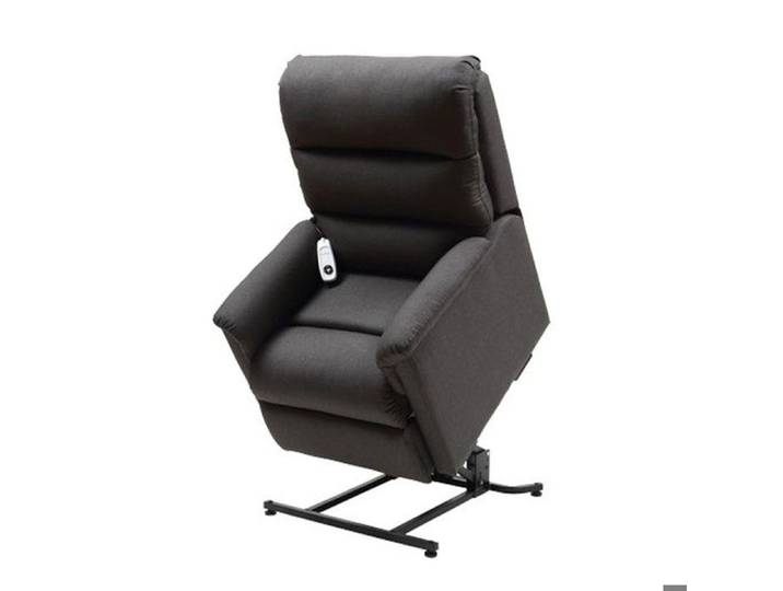 Fauteuil releveur Perle 1 moteur - Tissu chiné gris - Maxi