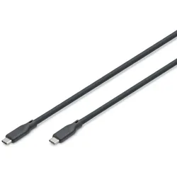 Digitus USB4 Gen3 Silikon Kabel, USB 40Gbps, 0,5m, schwarz