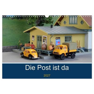 Die Post ist da (Wandkalender 2027 DIN A3 quer), CALVENDO Monatskalender