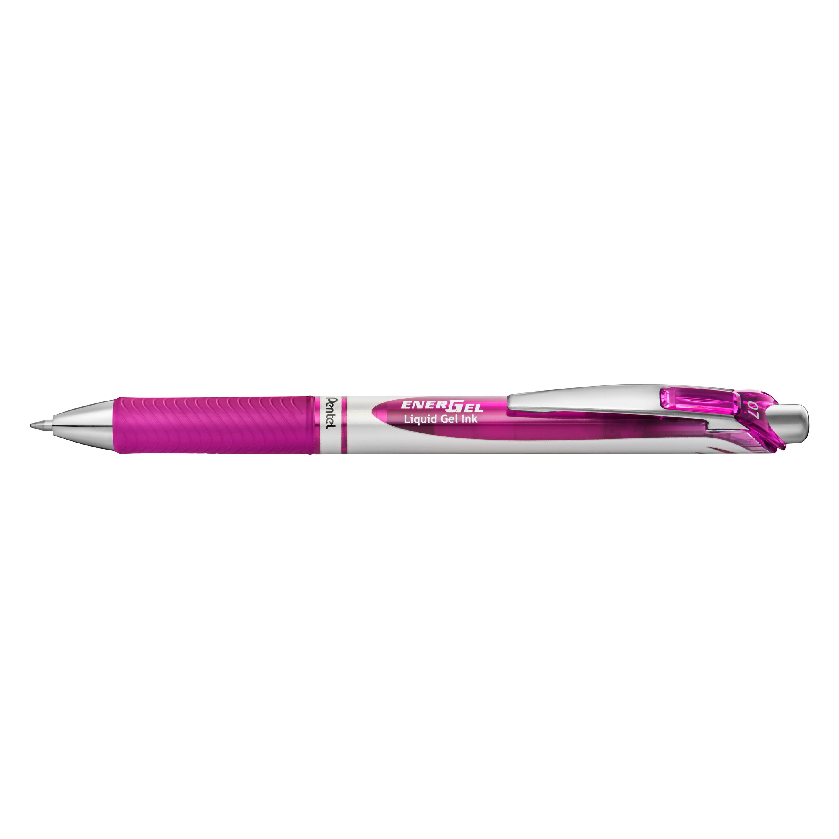 Pentel Roller EnerGel XM 0.7mm BL77-V4X magenta (1x) (BL77-V4X)