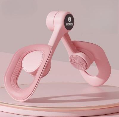 Lush Living Finds Non Slip Comfortable Pelvic Floor Muscle Trainer, Leg Trainer For Postpartum Recovery, Leg & Butt Training pink