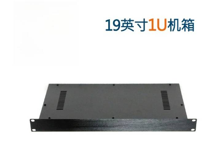 Vente directe usine – Châssis 1U standard 19 pouces, boîtier enfichable monobloc pour montage en rack, livraison directe