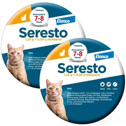 Seresto Halsband für Katzen 2X1 St