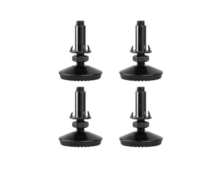 MTMXALBBR 4er-Set Hochleistungs-Höhenversteller-Nivellierungsfuß for Möbel mit T-Mutter, for Anschrauben an Schrank, Restaurant, Tisch, Stuhl, selbstnivellierendes Bein