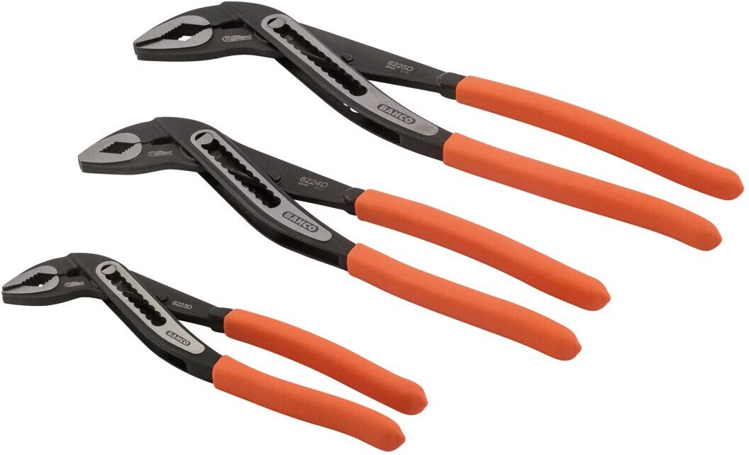 Bahco Polygripsats, 622-3P 6223D-6224D-6225D