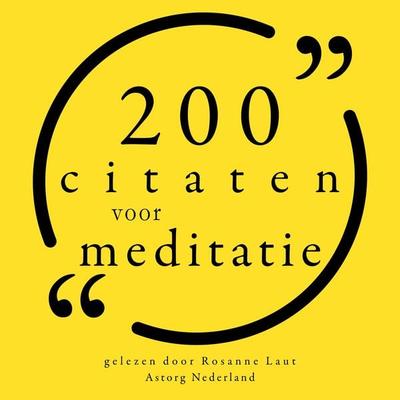 200 citaten voor meditatie - Laozi, Audio, 9782821156432