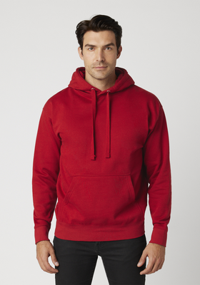 Cotton Heritage M2580 Premium Pullover Hoodie in Team Red size 2XL   Polyester/cotton blend