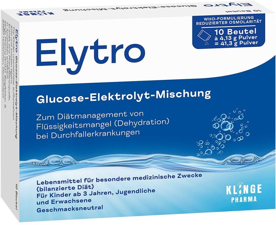 Elytro Glucose-Elektrolyt-Mischung